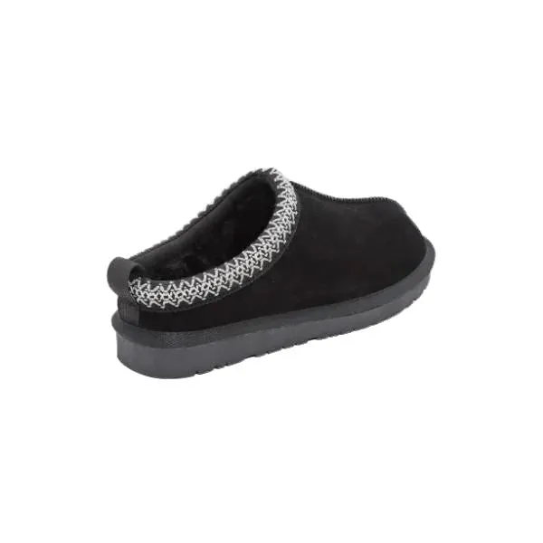 כפכפי פרווה סבנטי ניין Seventy Nine low fur flip-flop Mitar SNNEW568-001 Black