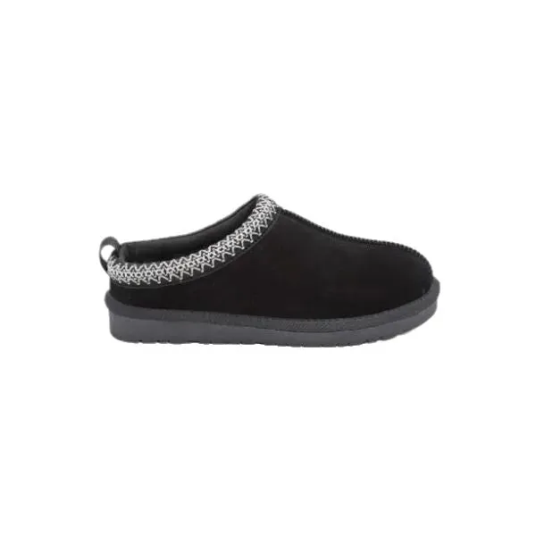 כפכפי פרווה סבנטי ניין Seventy Nine low fur flip-flop Mitar SNNEW568-001 Black