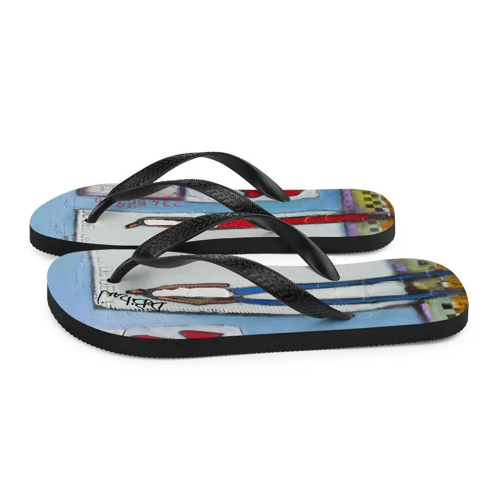 5 of Hearts Flip Flops