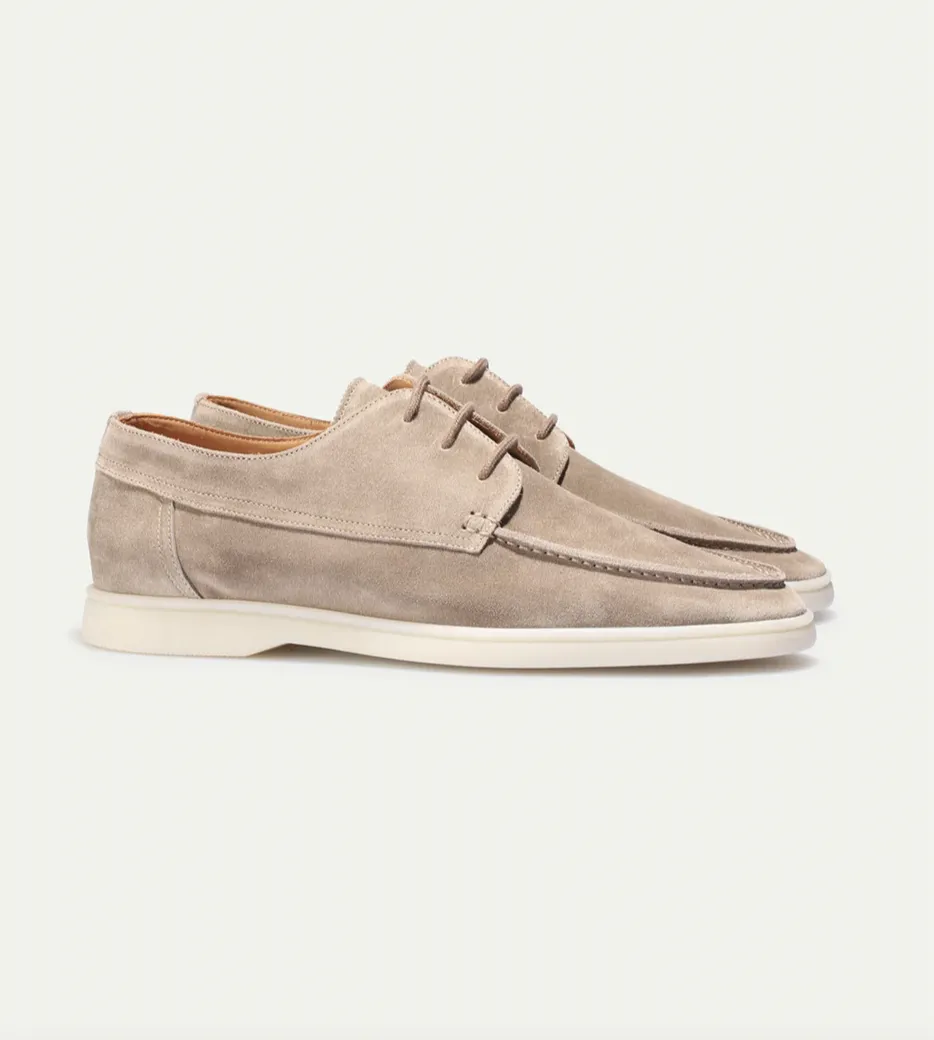 Adam™ Suede lace-up Moccasins