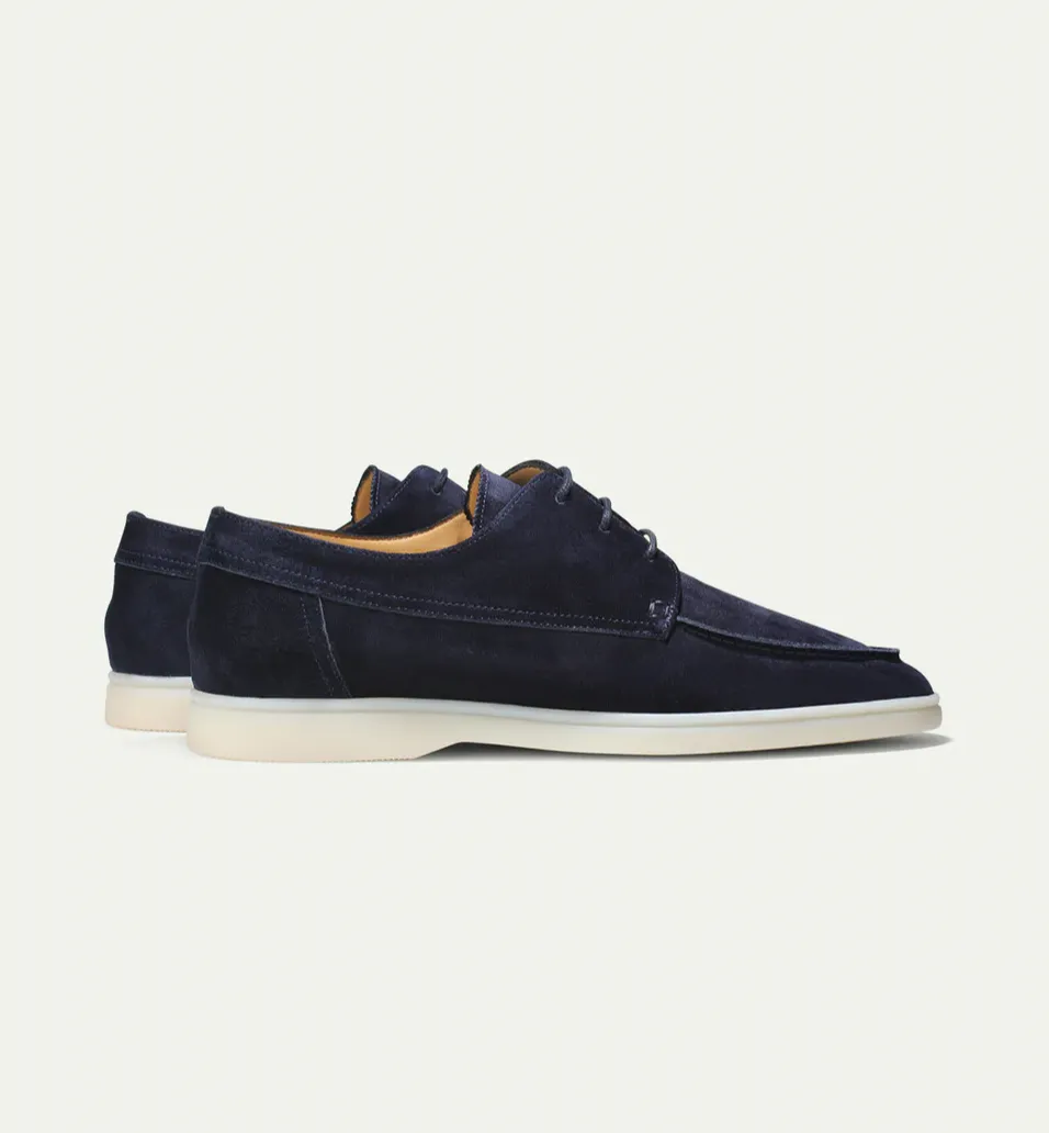 Adam™ Suede lace-up Moccasins