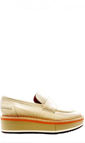 Bahati Nude Leather loafer( carryover style)