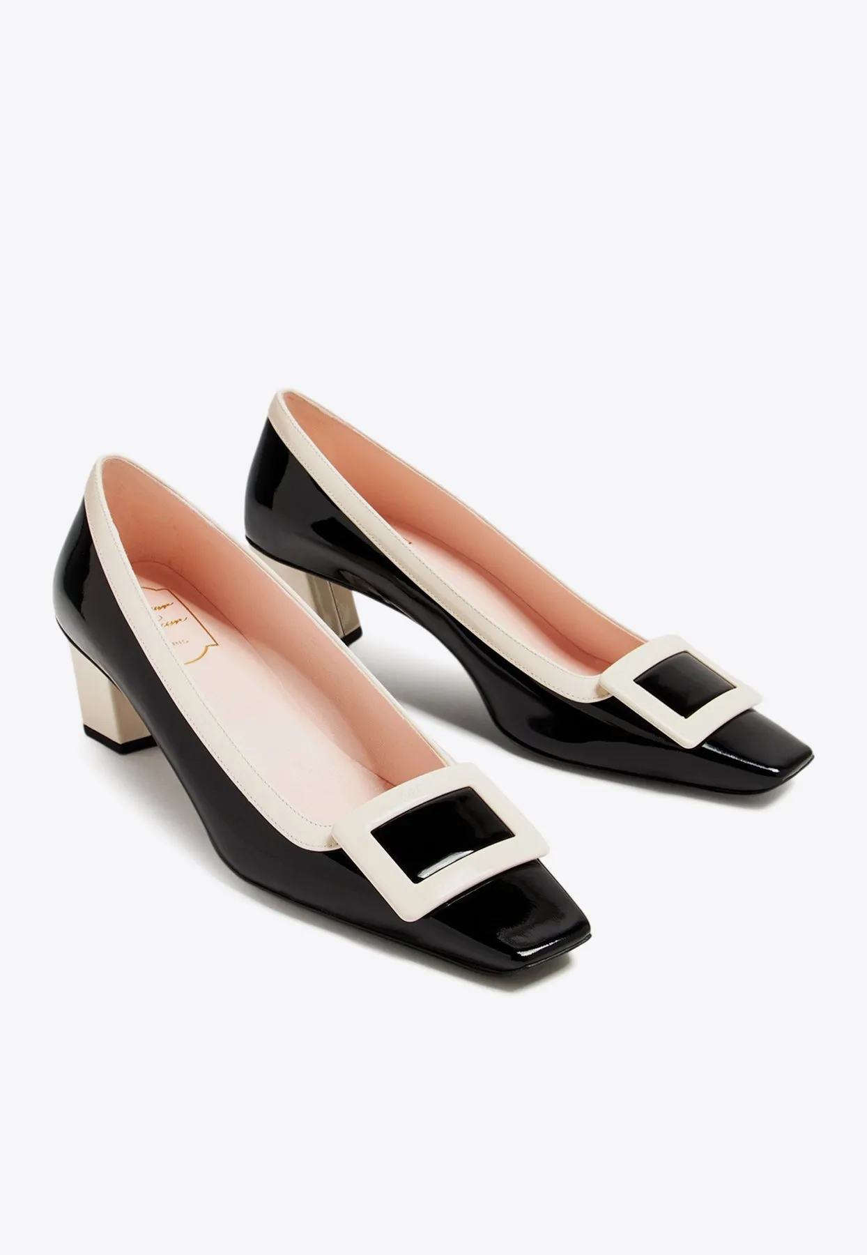 Belle Vivier 45 Patent-Leather Pumps