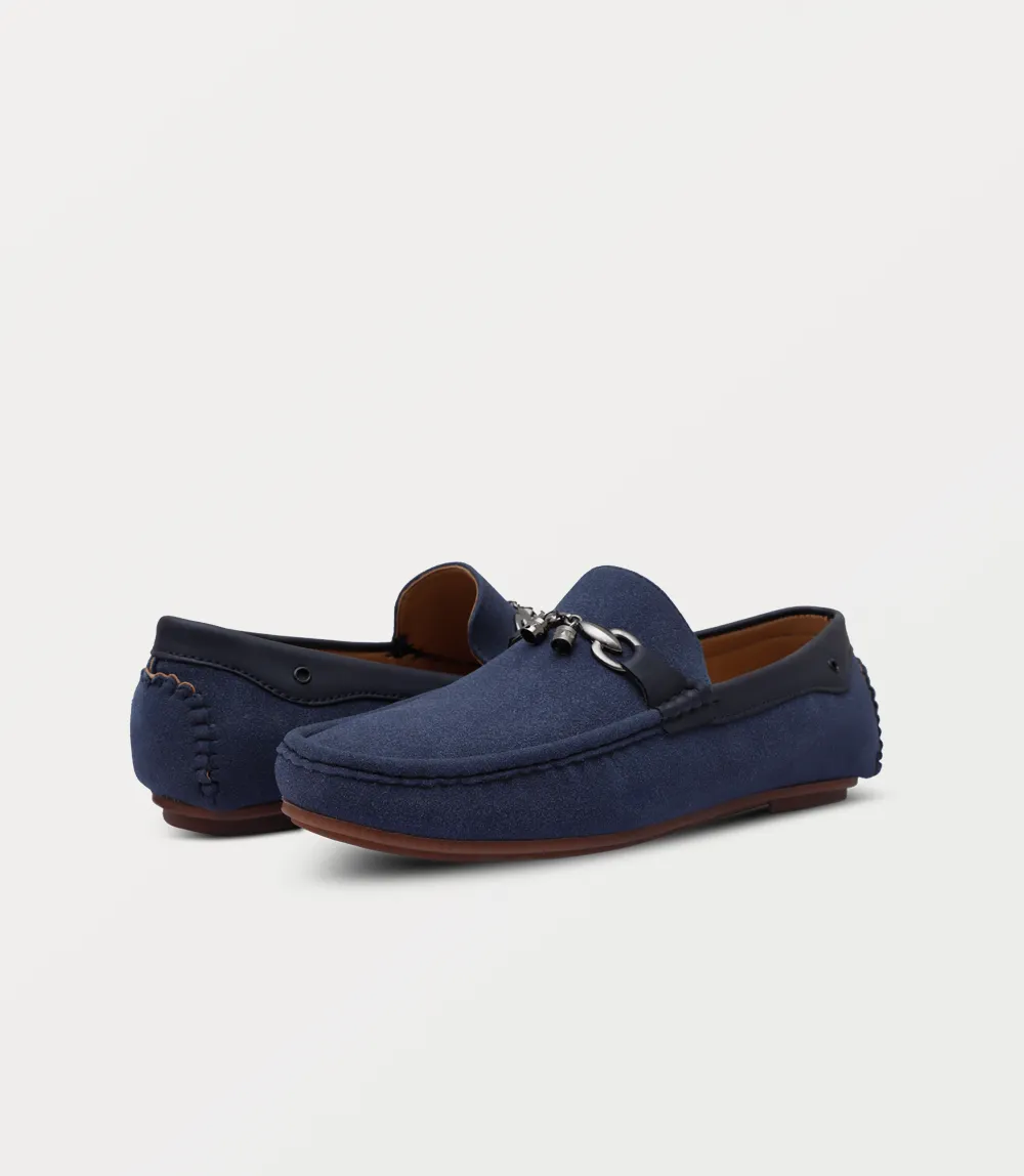 BM6766-NAVY-Men Loafer