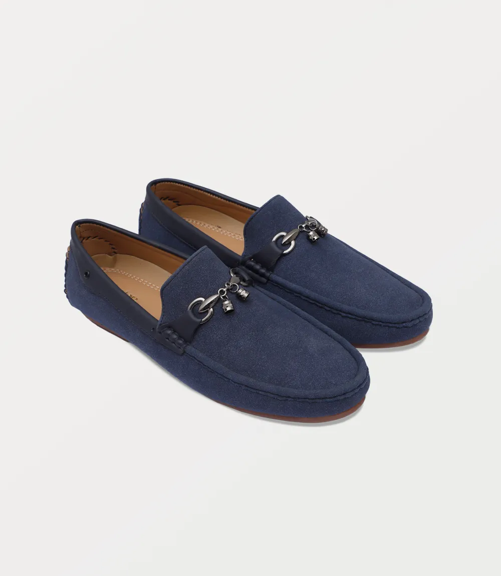 BM6766-NAVY-Men Loafer