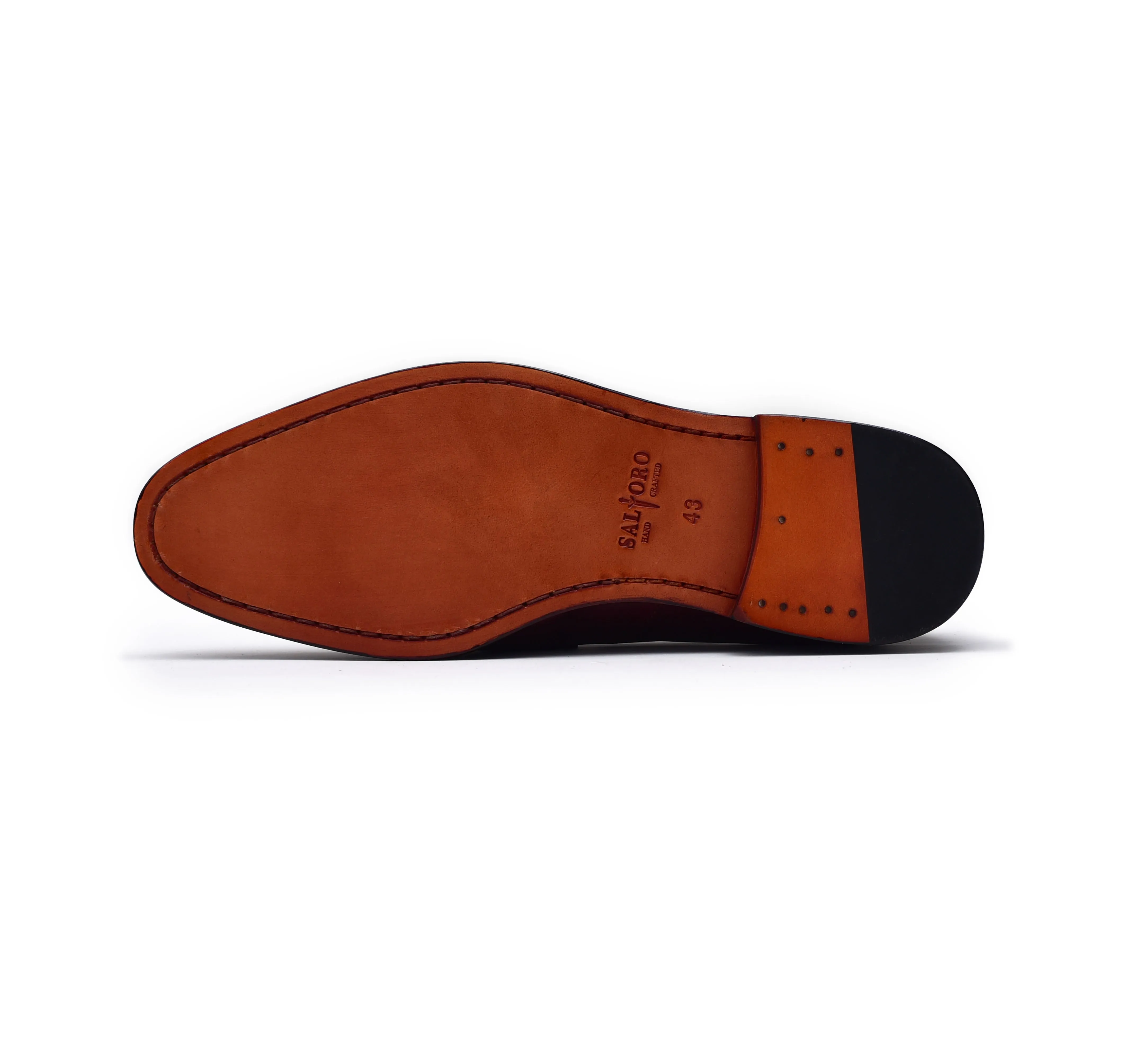 Carrera - Burgundy Calf Penny Loafers