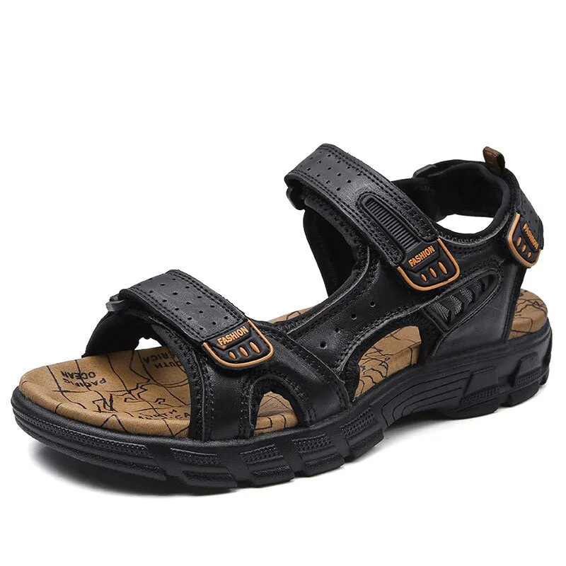 Classic Summer Genuine Leather Sandals