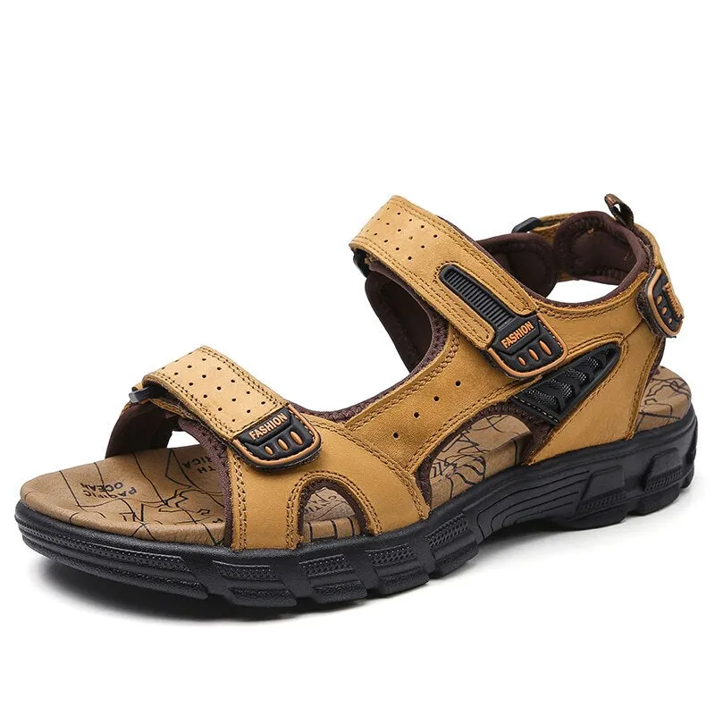 Classic Summer Genuine Leather Sandals