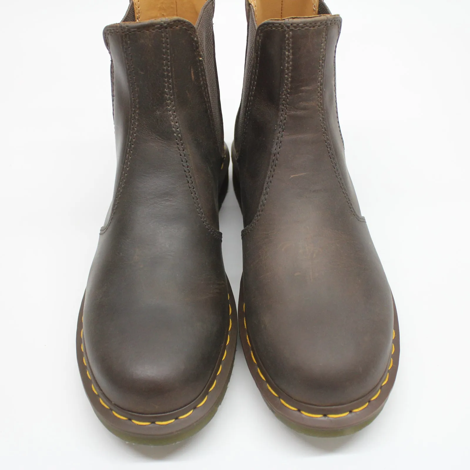 Dr. Martens 2976 YS Crazyhorse Leather Unisex Slip On Boots - UK 7 - US 9 Women / 8 Men - EU 41