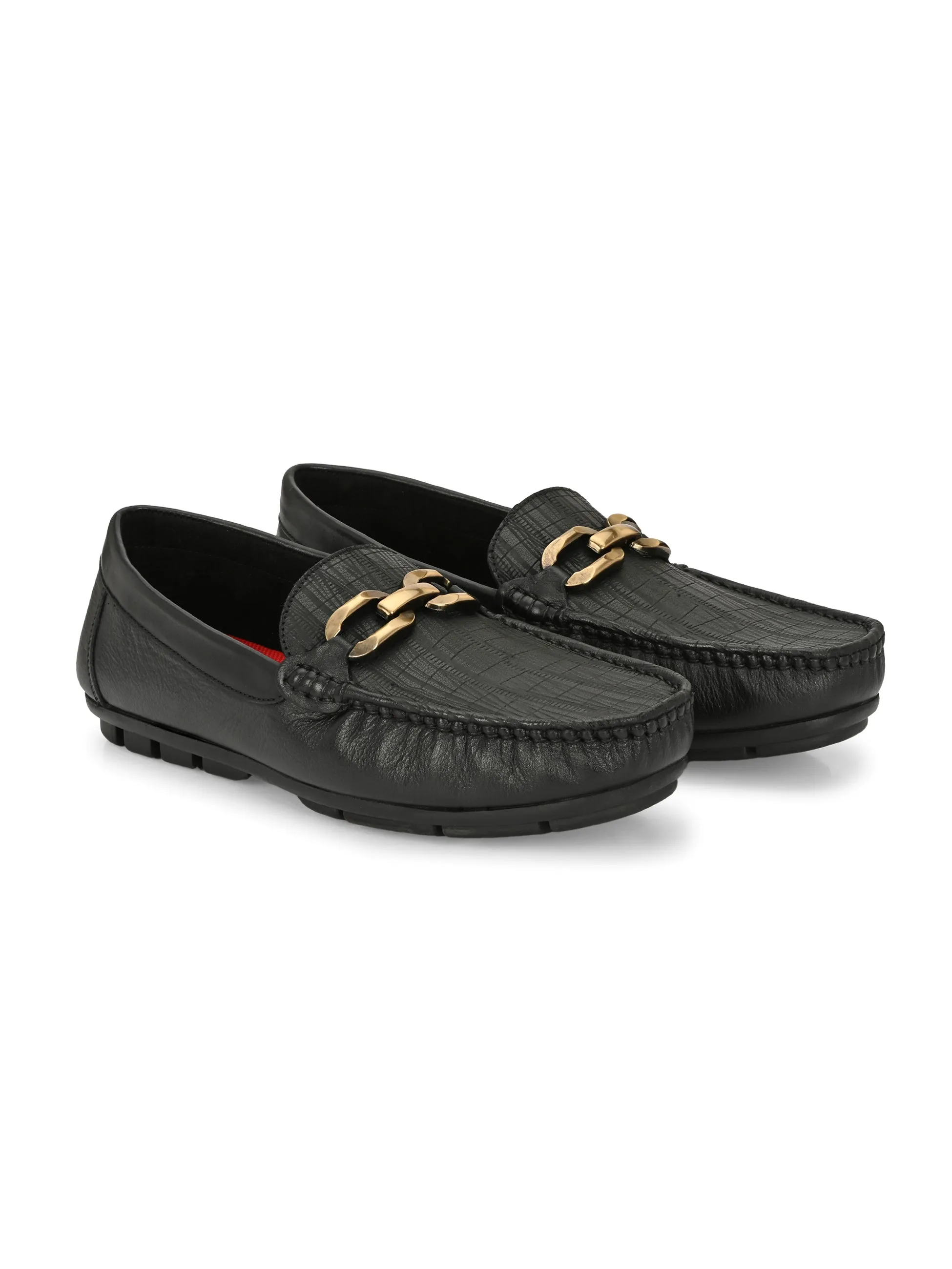 Egoss Printed Loafers For Men