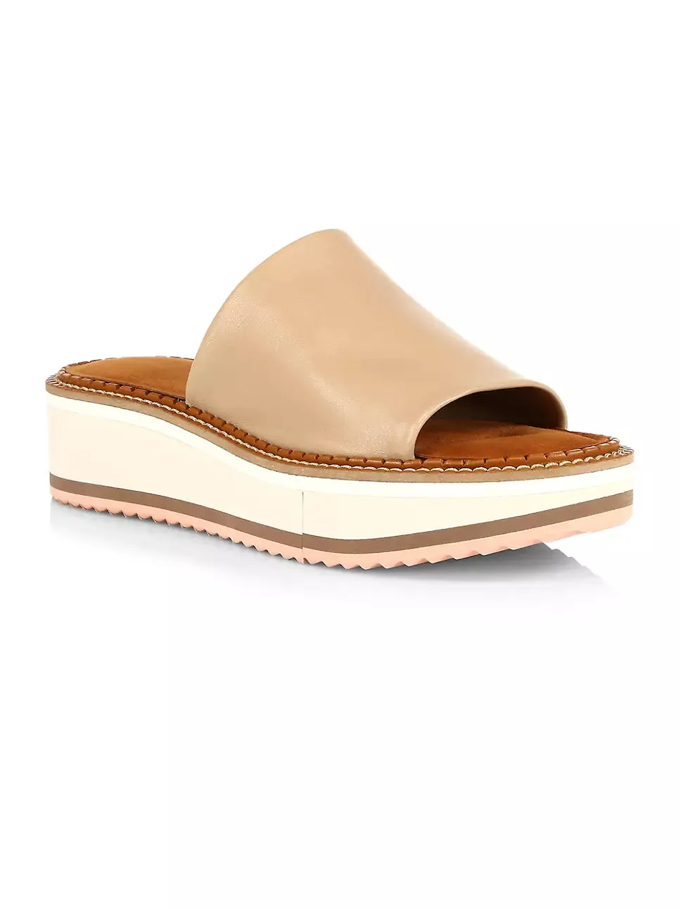 Fast Nude Slip-On Mules