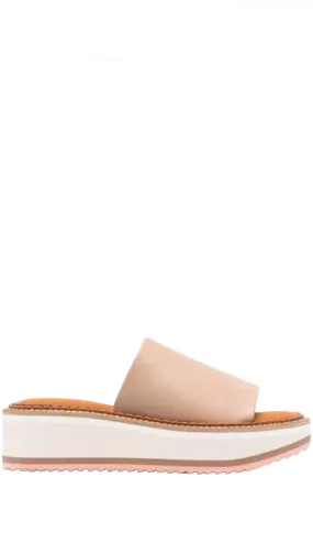 Fast Nude Slip-On Mules