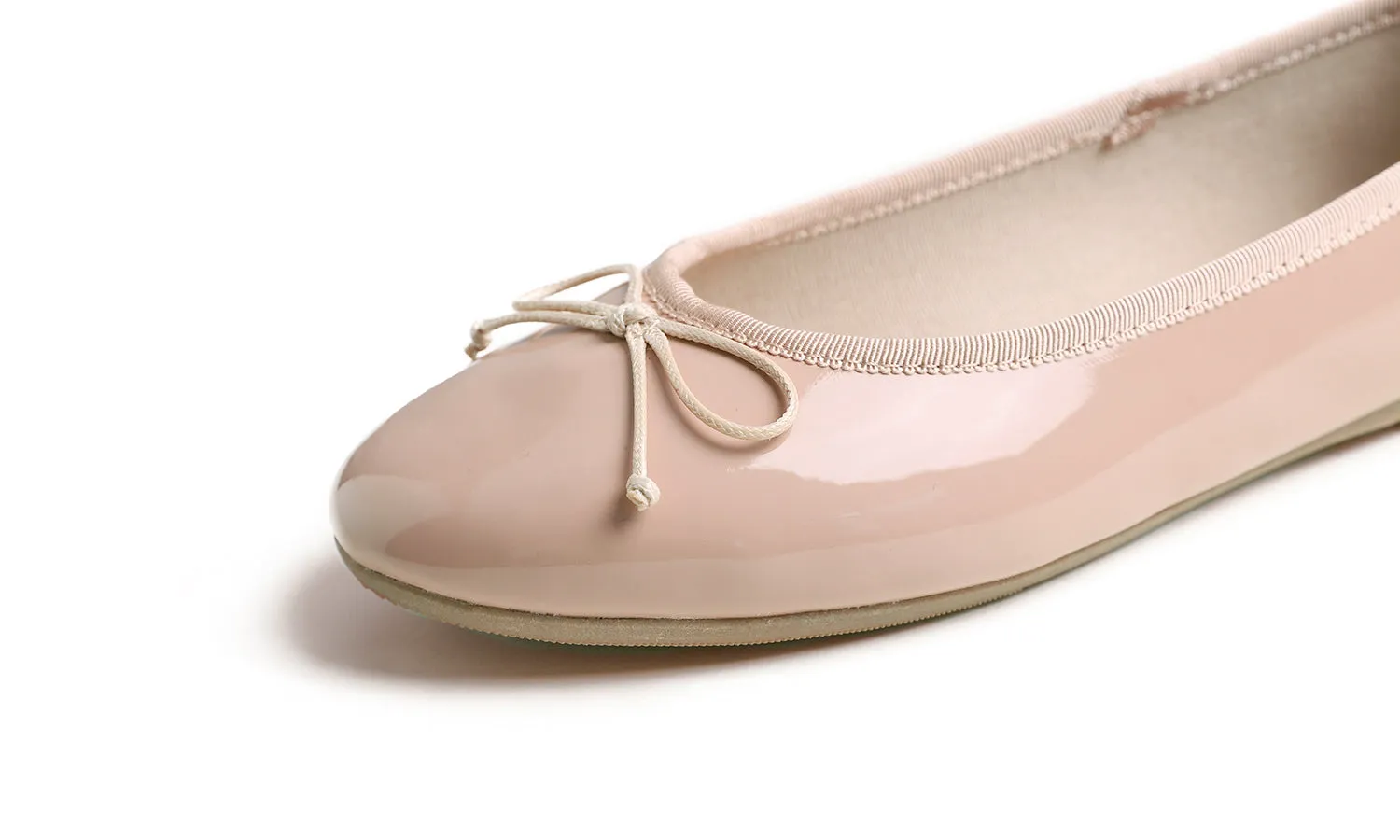 Feversole Women's Bling Soft Cushioned Comfort Flats Sparkle Party Ballets Patent