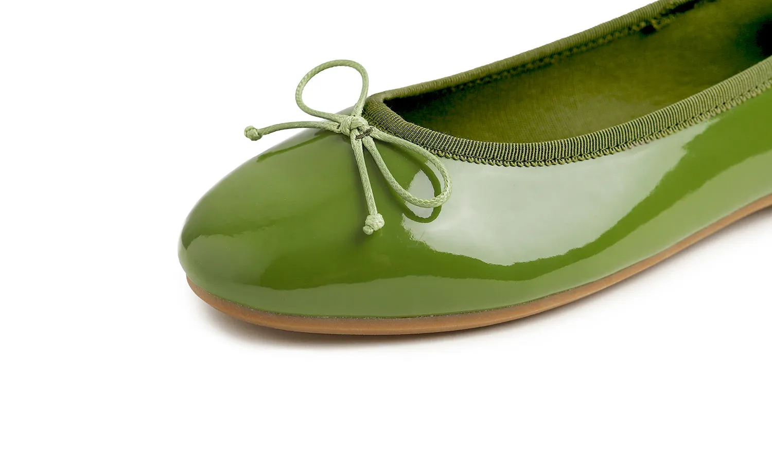 Feversole Women's Bling Soft Cushioned Comfort Flats Sparkle Party Ballets Patent