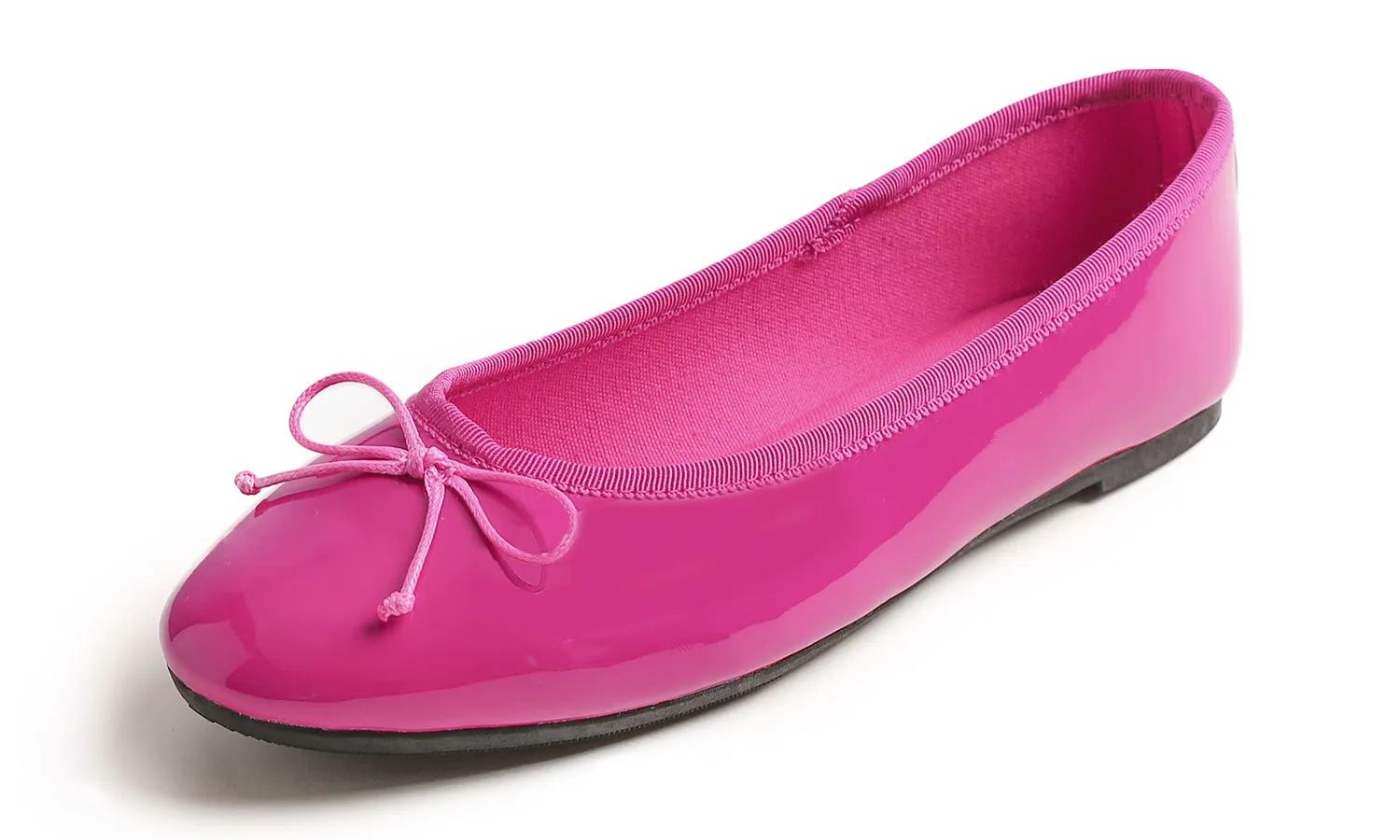 Feversole Women's Bling Soft Cushioned Comfort Flats Sparkle Party Ballets Patent