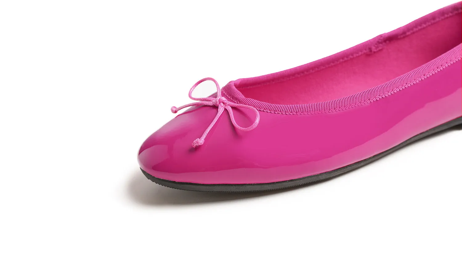 Feversole Women's Bling Soft Cushioned Comfort Flats Sparkle Party Ballets Patent