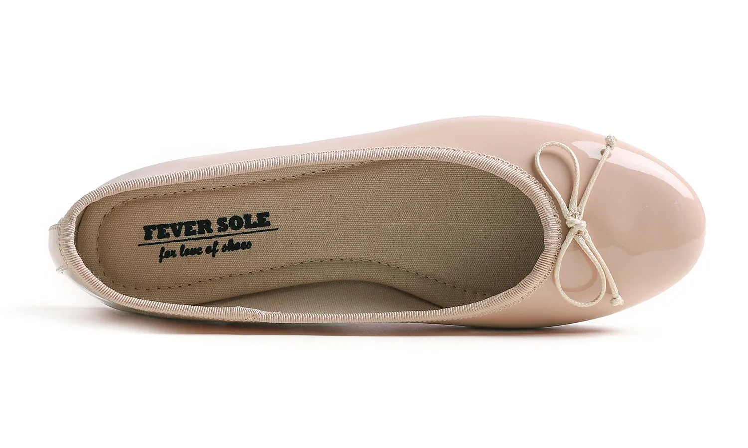 Feversole Women's Bling Soft Cushioned Comfort Flats Sparkle Party Ballets Patent