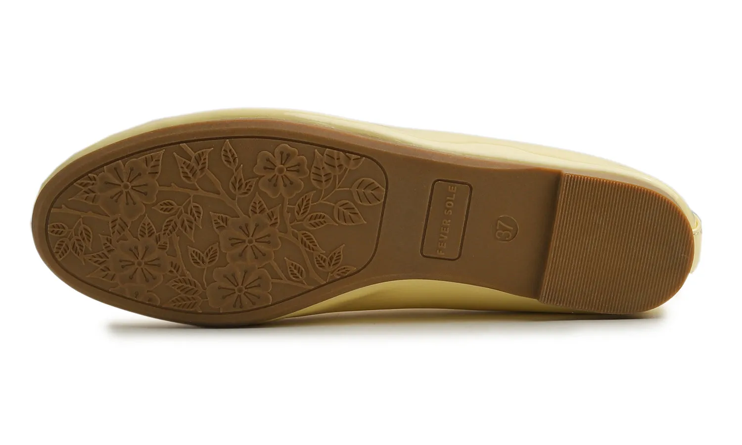 Feversole Women's Bling Soft Cushioned Comfort Flats Sparkle Party Ballets Patent