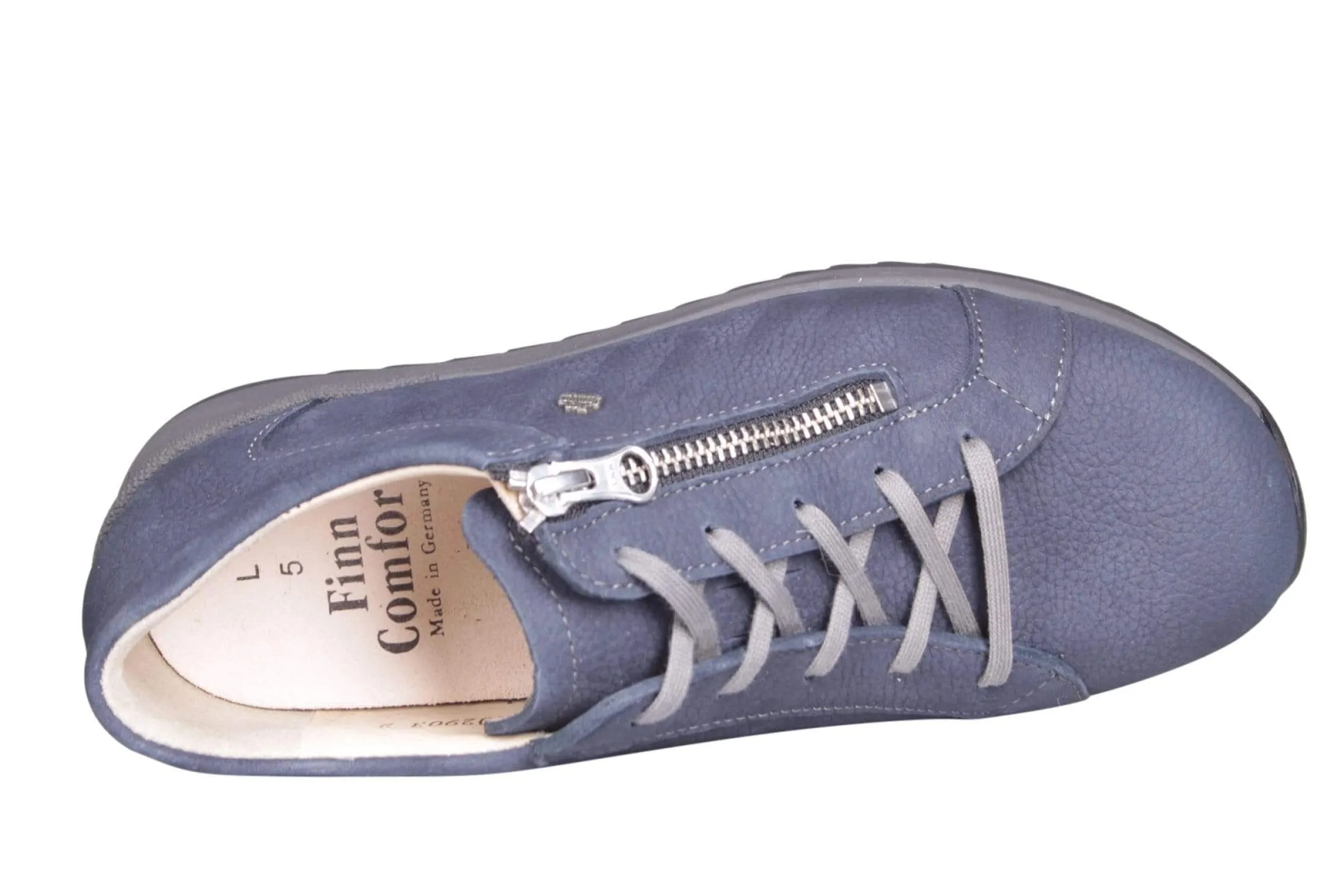 Finn Comfort Women's Barretos Sneakers- Mustang Marine