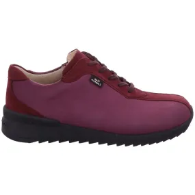 Finn Comfort Women's Melk Sneakers- Redwine