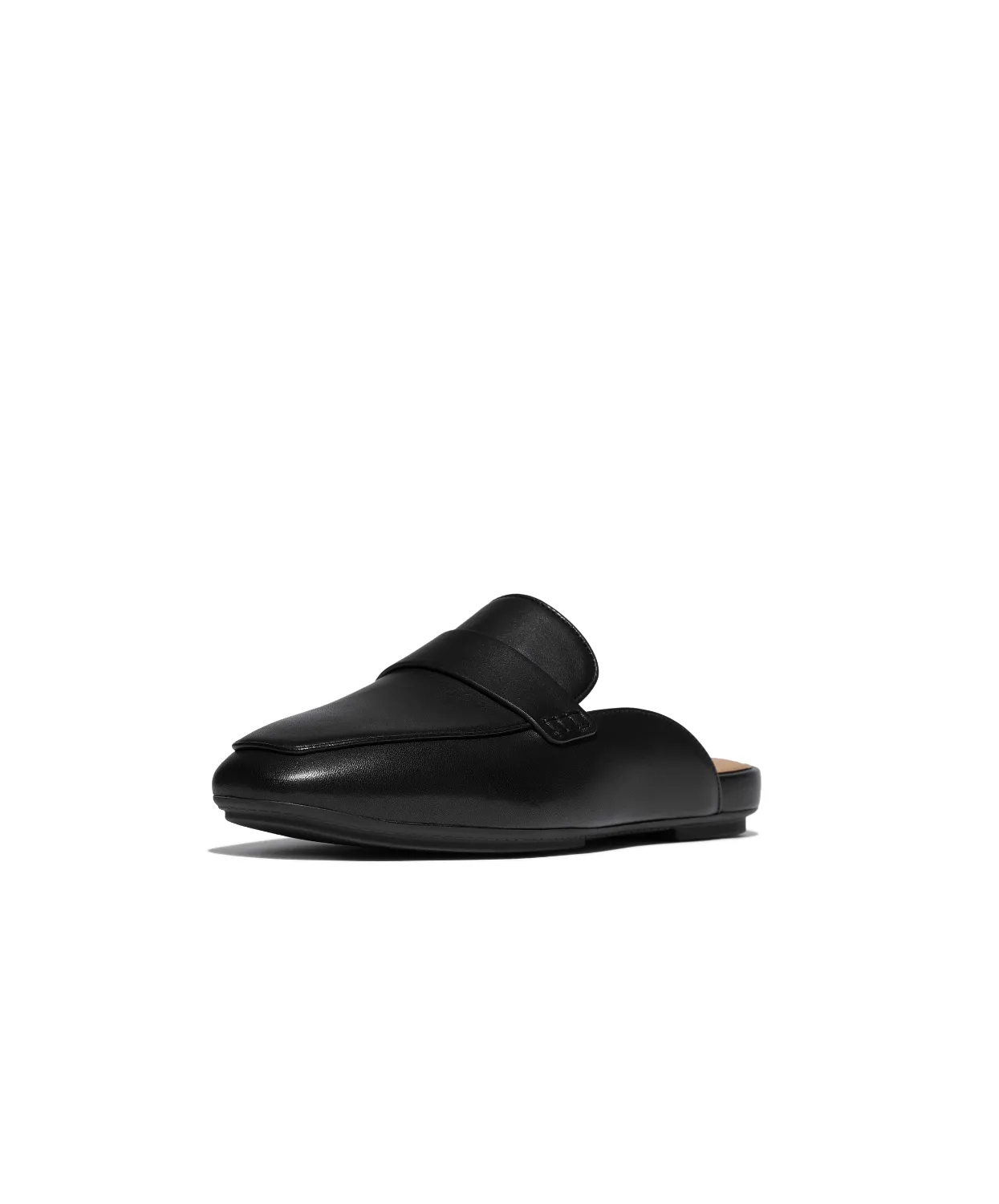 Fitflop Delicato Soft Leather Mules Black