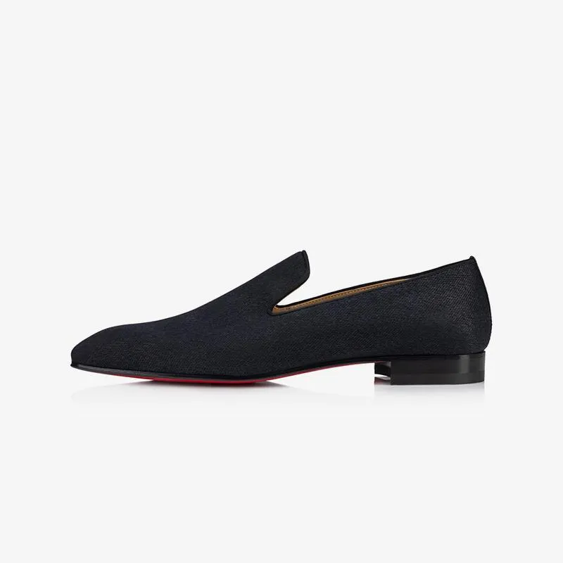 Flat Wool Loafers Slip-ons Low Top