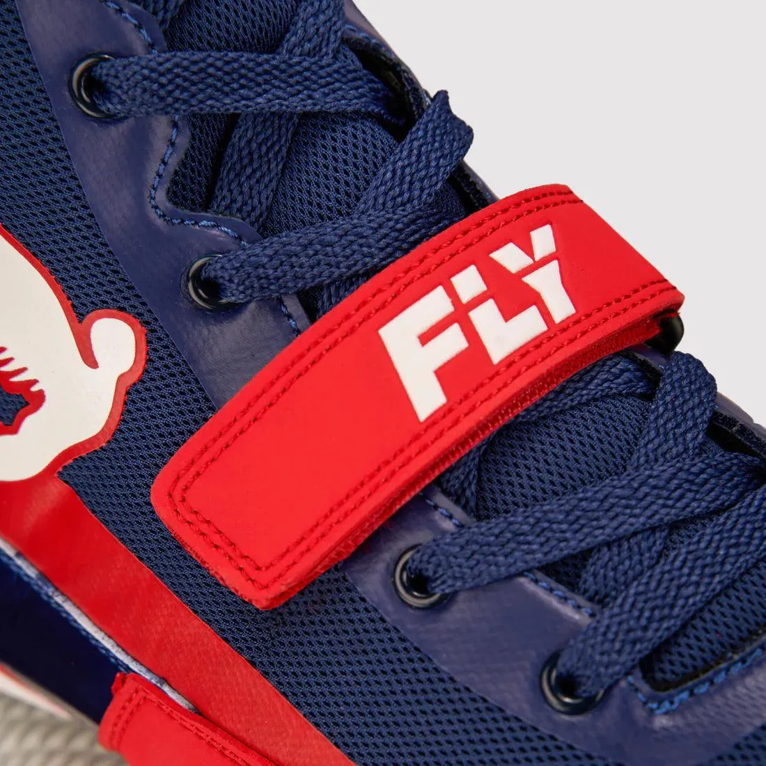 Fly Storm Kids Boxing Boots Red/Blue/White