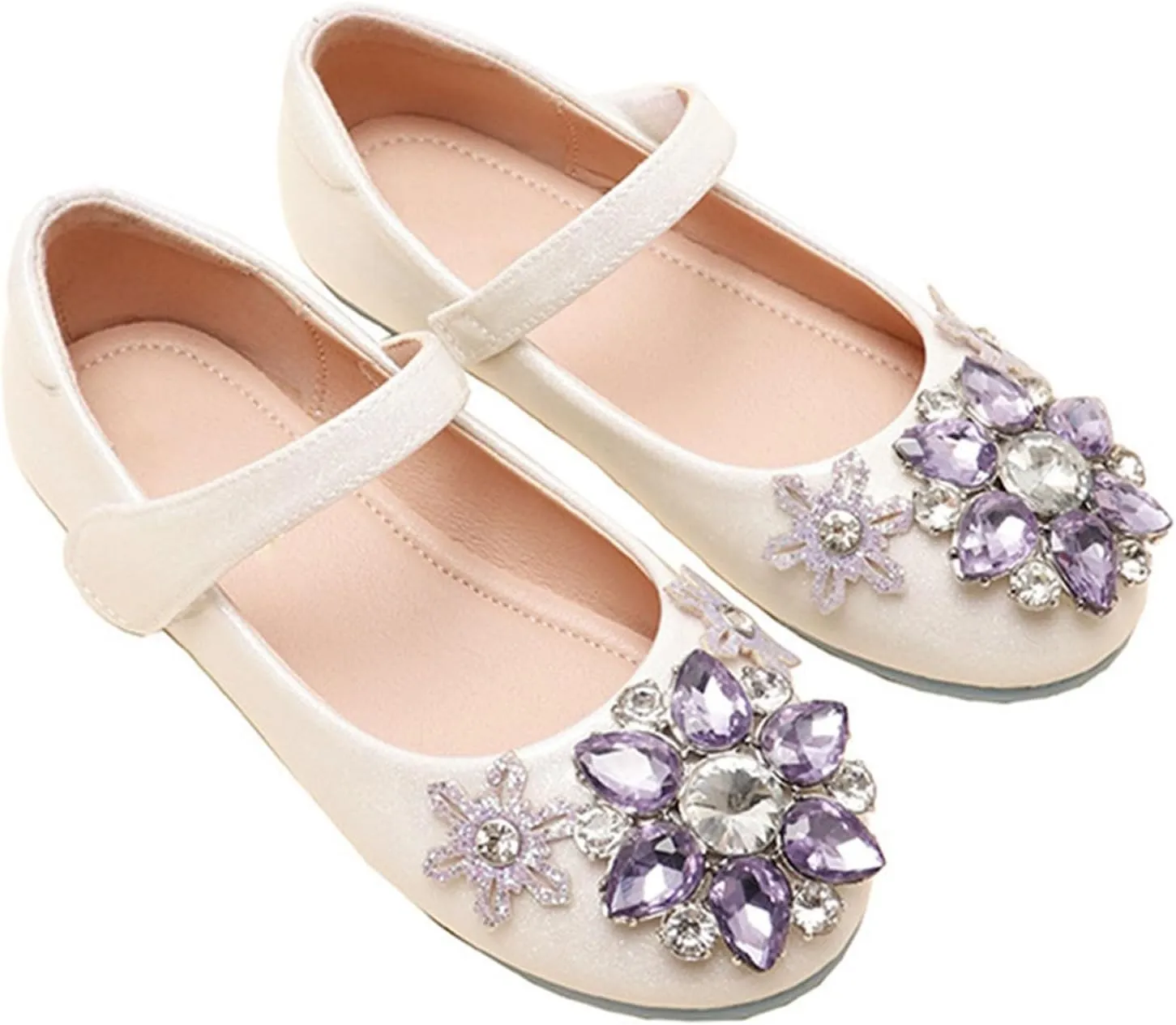 Girls' Sneakers Princess Shoes Comfortable Soft Little Girls Flat Single Shoes Fashion Women's Toddler Slides Girls