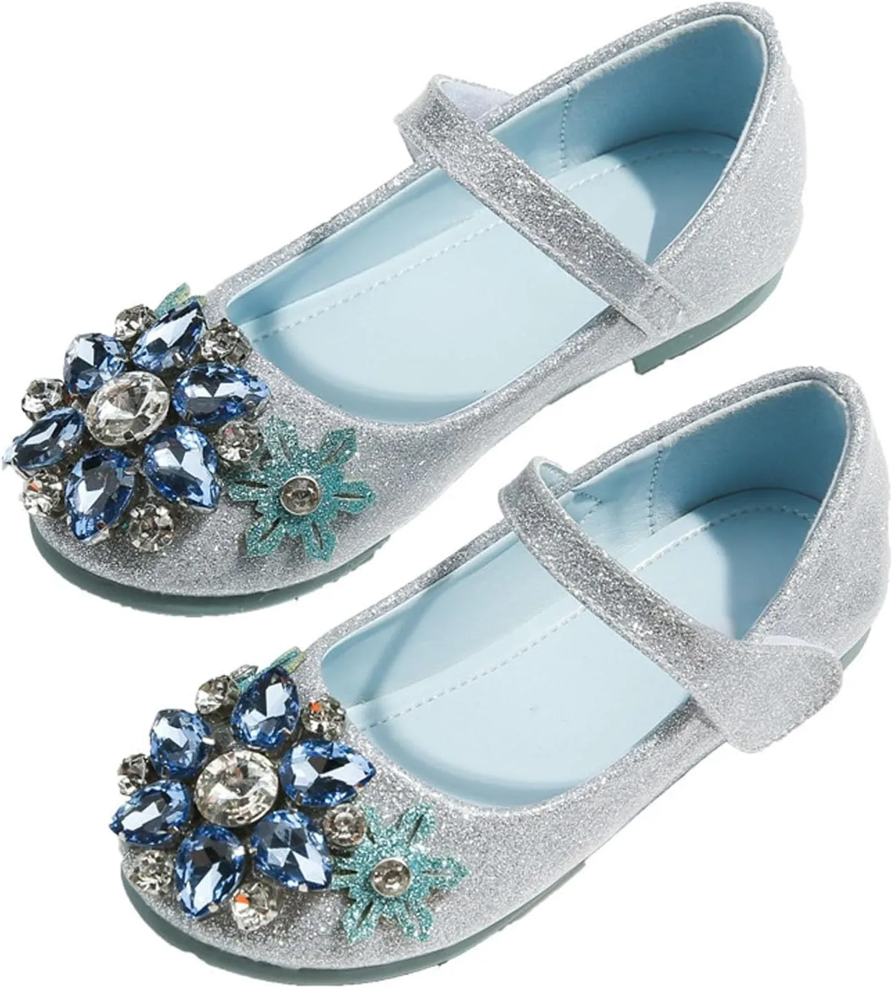 Girls' Sneakers Princess Shoes Comfortable Soft Little Girls Flat Single Shoes Fashion Women's Toddler Slides Girls