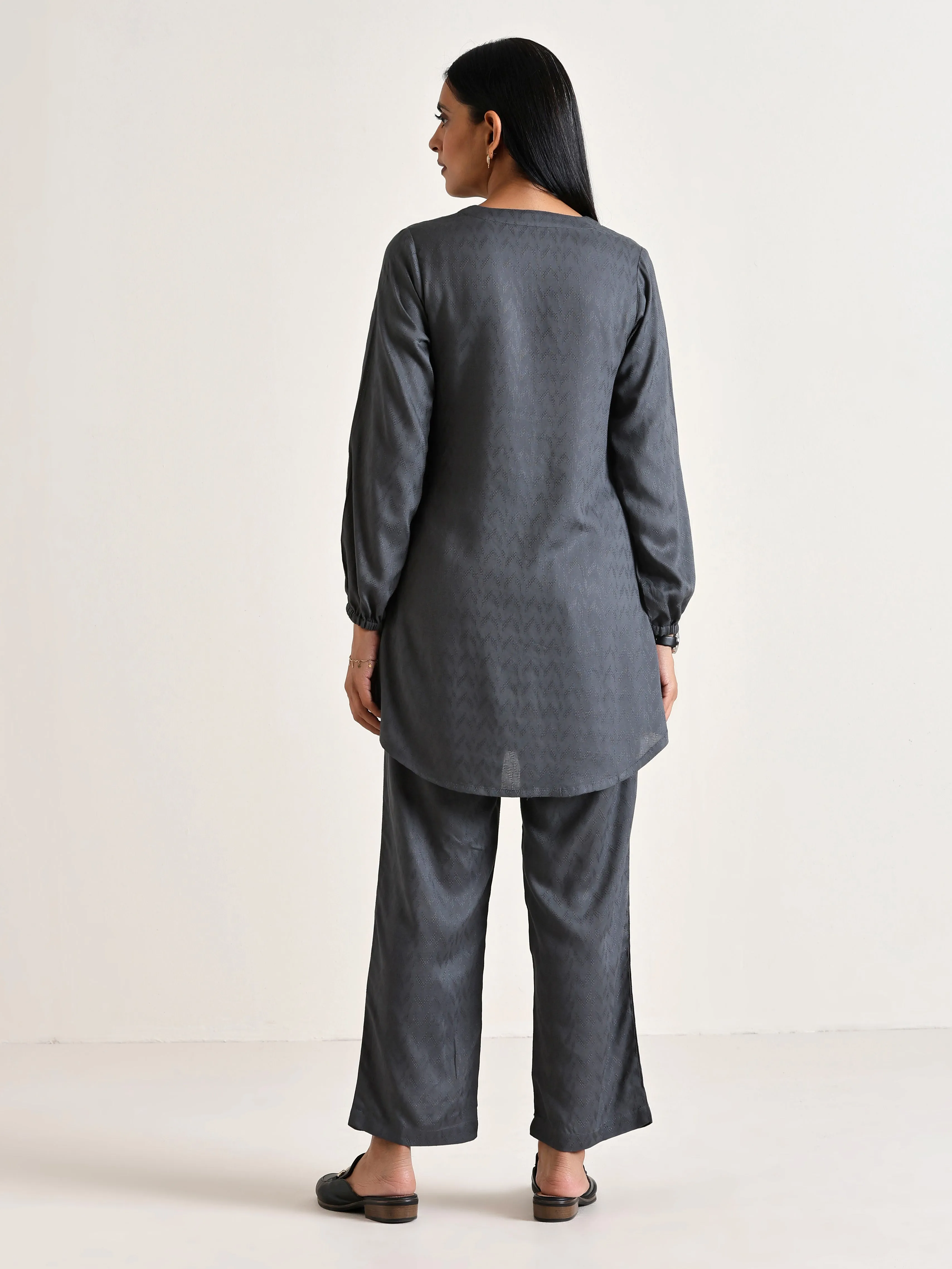 Grey Short Co-Ord Set | Relove