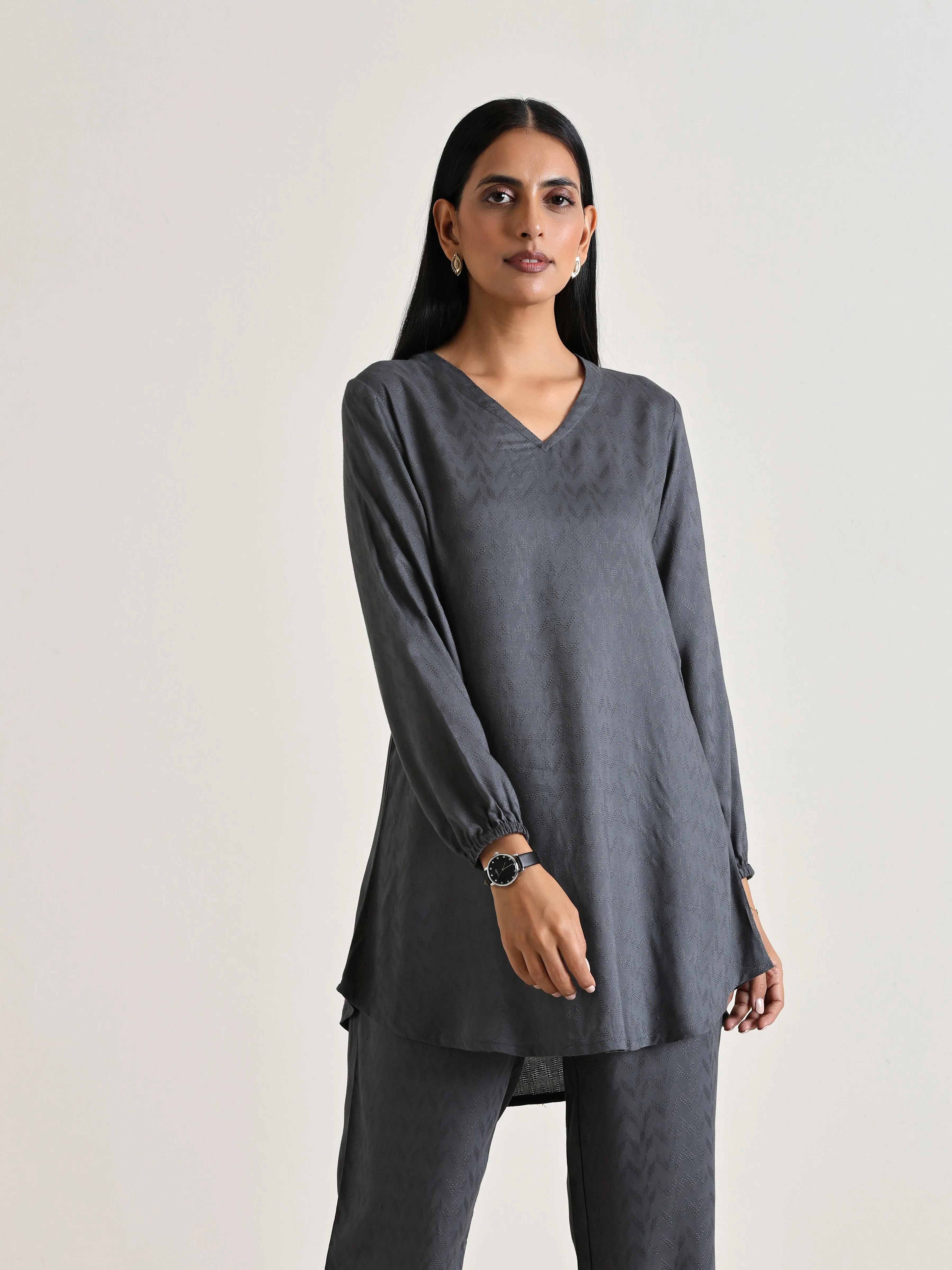 Grey Short Co-Ord Set | Relove