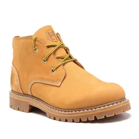 HANDPOINT H82103 Mens 4.7" Soft Toe Suretrack Leather Slip Resistant Durable Work Boots