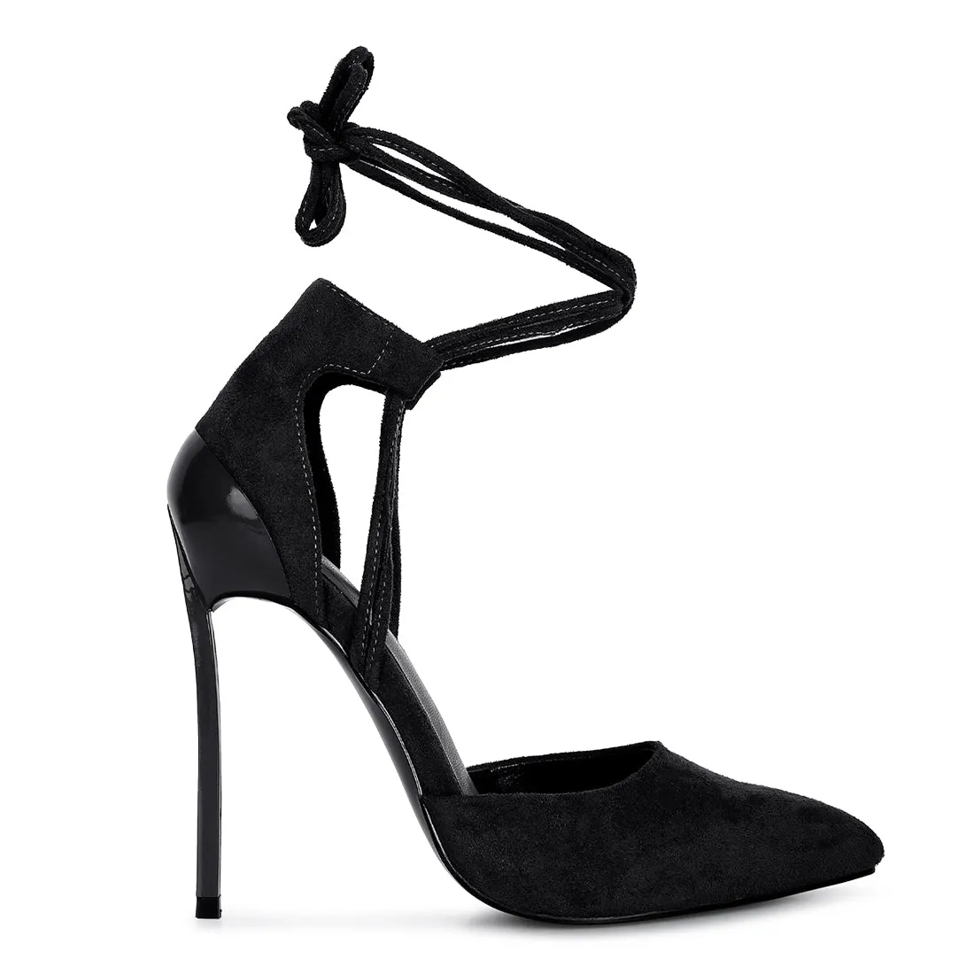 Lace Up Heel Sandals