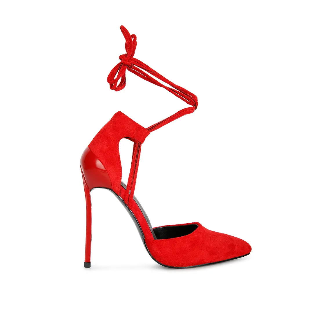 Lace Up Heel Sandals