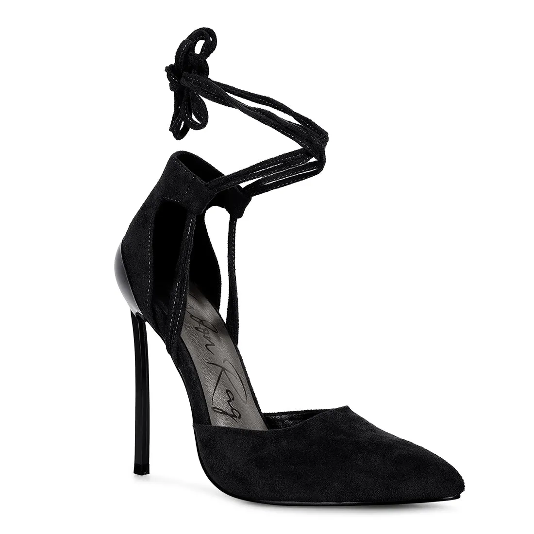 Lace Up Heel Sandals