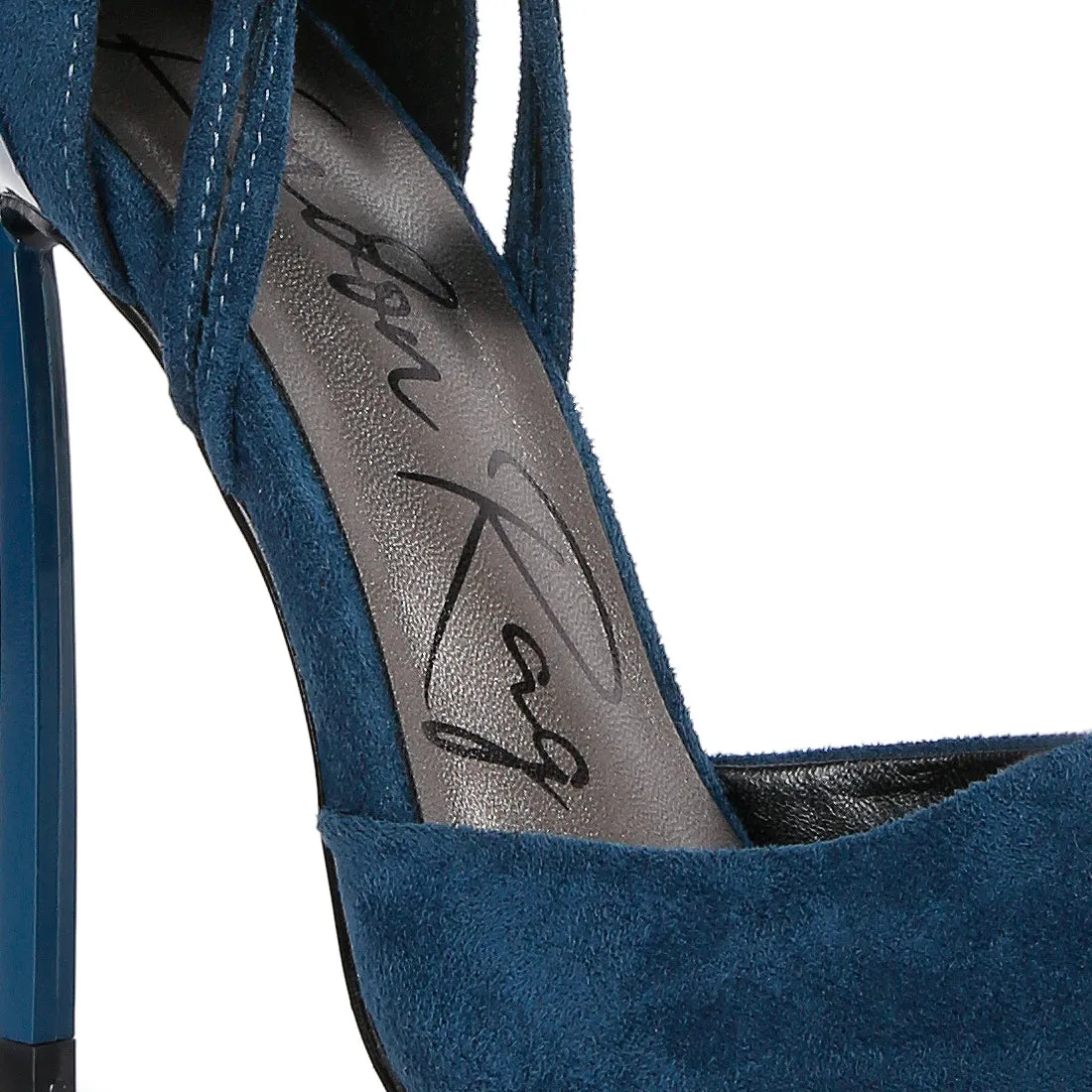 Lace Up Heel Sandals