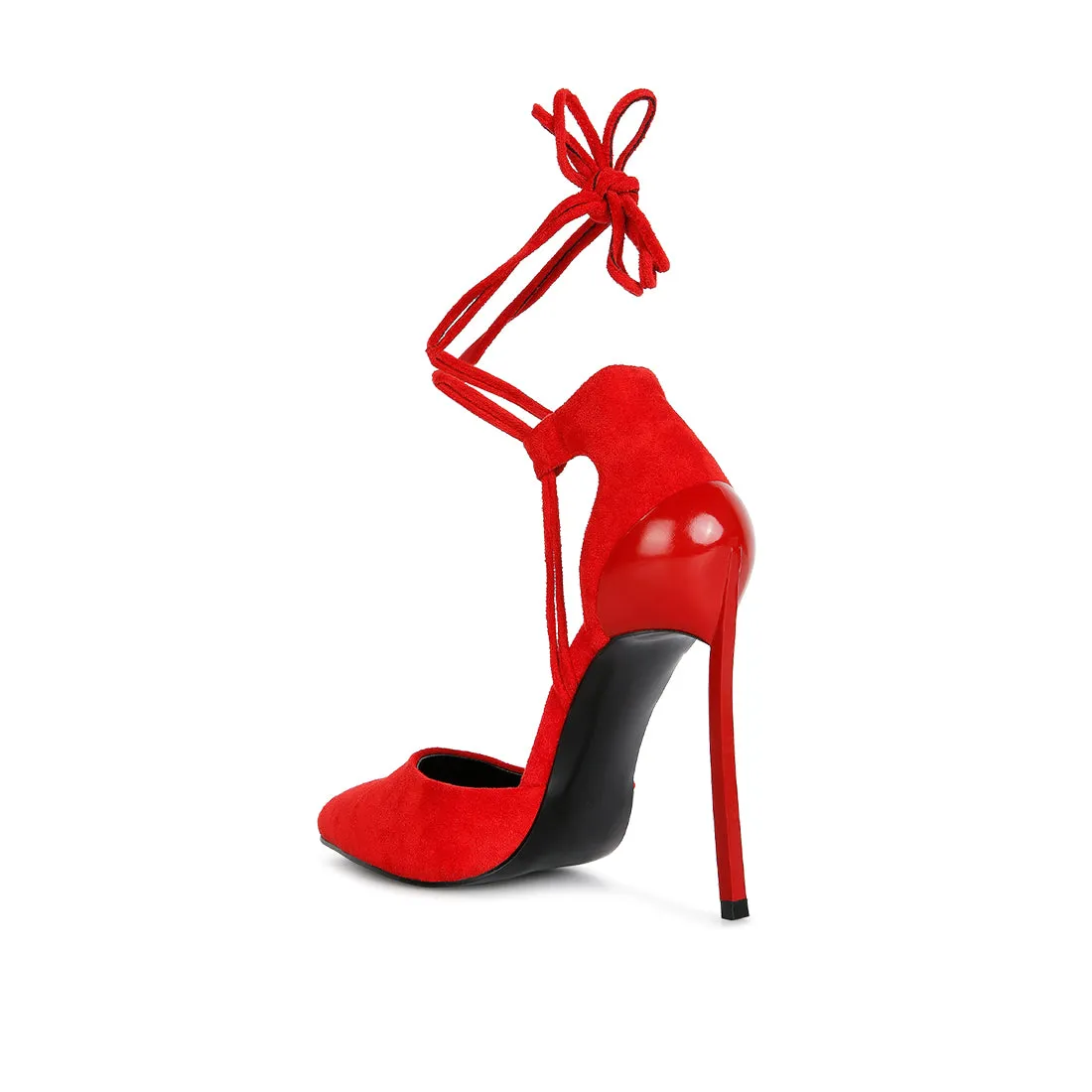 Lace Up Heel Sandals