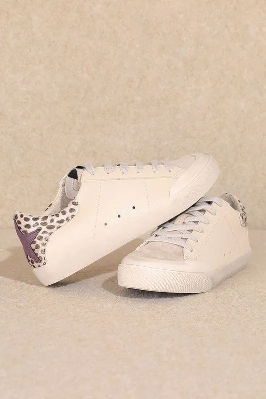Lace up, Star, Sneakers **This item has free shipping.**