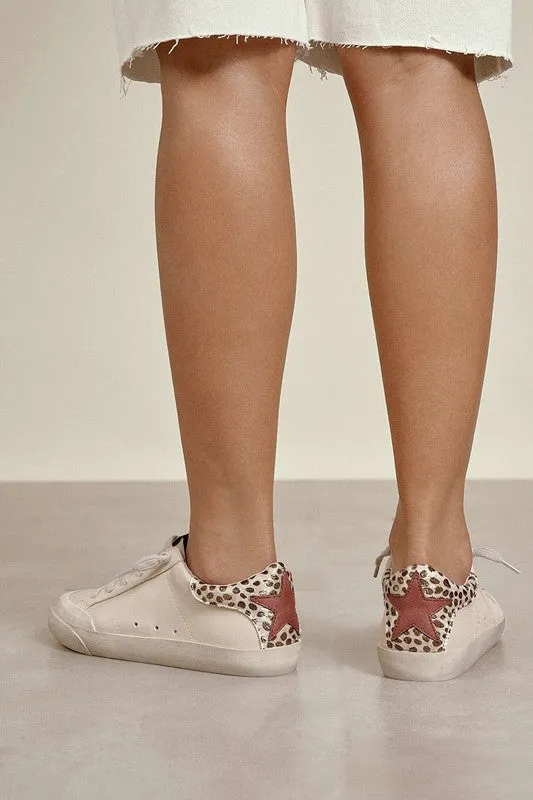 Lace up, Star, Sneakers **This item has free shipping.**