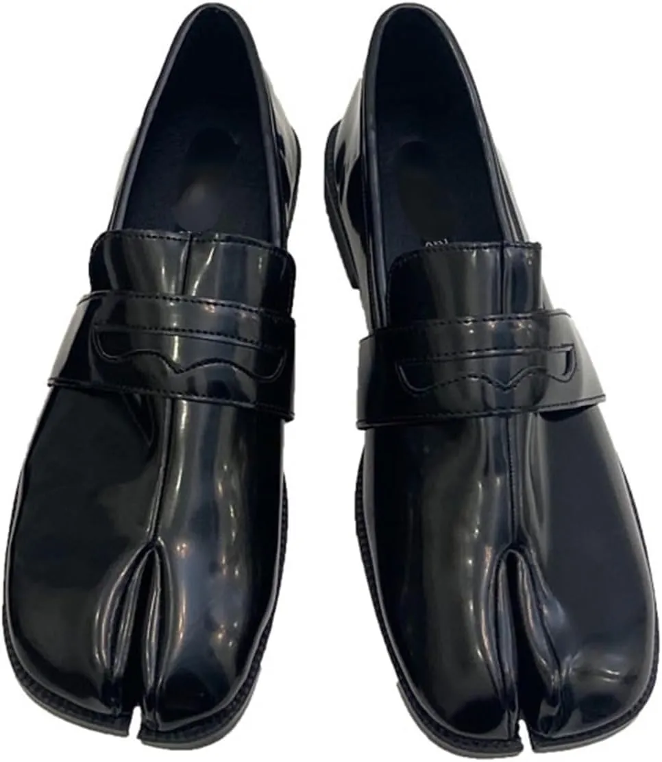 Loafers for Women Women's Leather Slip-On Slingback Mules Soft Round Split Toe Flats