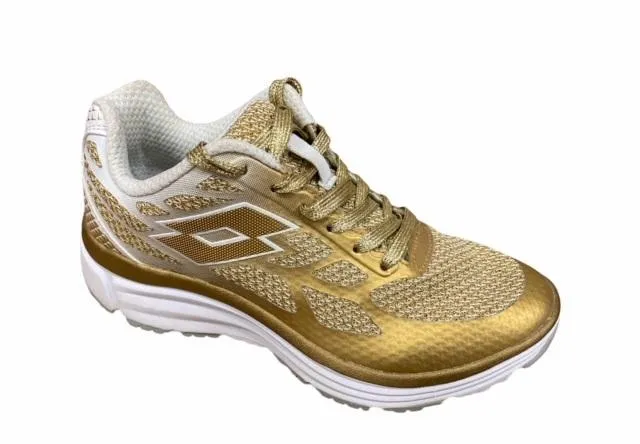 Lotto scarpa sneakers da donna Fox Ride II AMF W S7655 oro