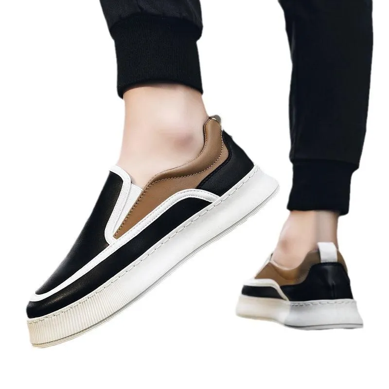 Men's Fall Spliced Slip-on Shoes