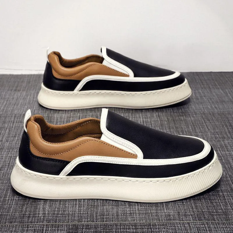 Men's Fall Spliced Slip-on Shoes
