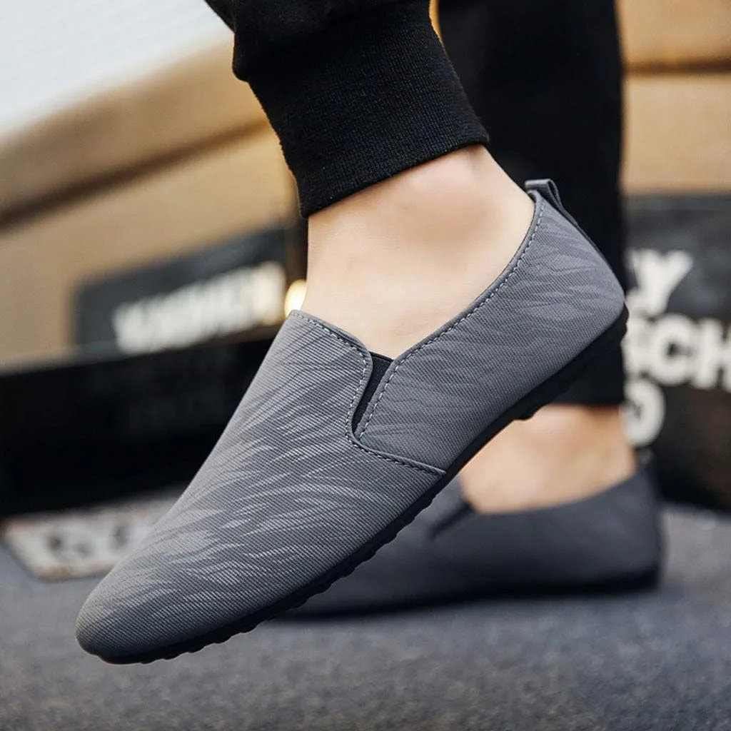 Men's Fashion Versatile Walking Shoes Breathable Casual Comfortable Walking Sneaker Casual Elderly Lace Up Shoes
