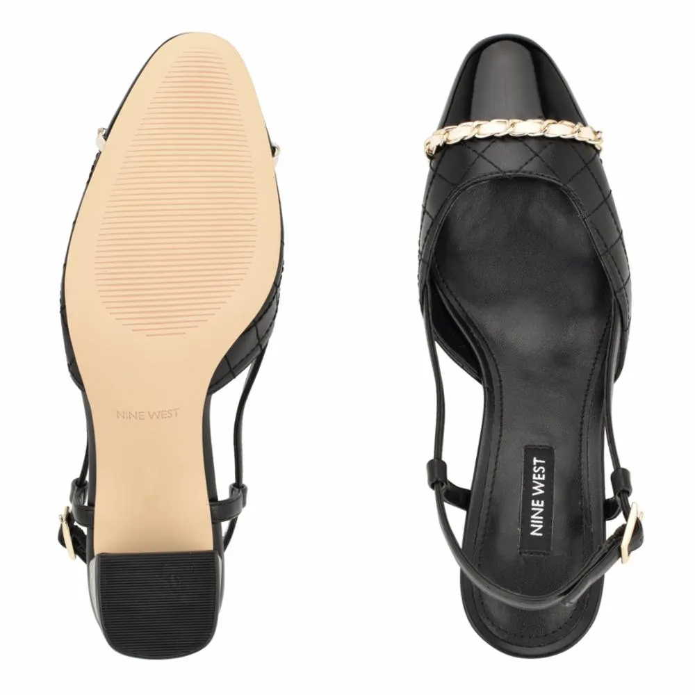 Nine West Women's Uround3 Black M