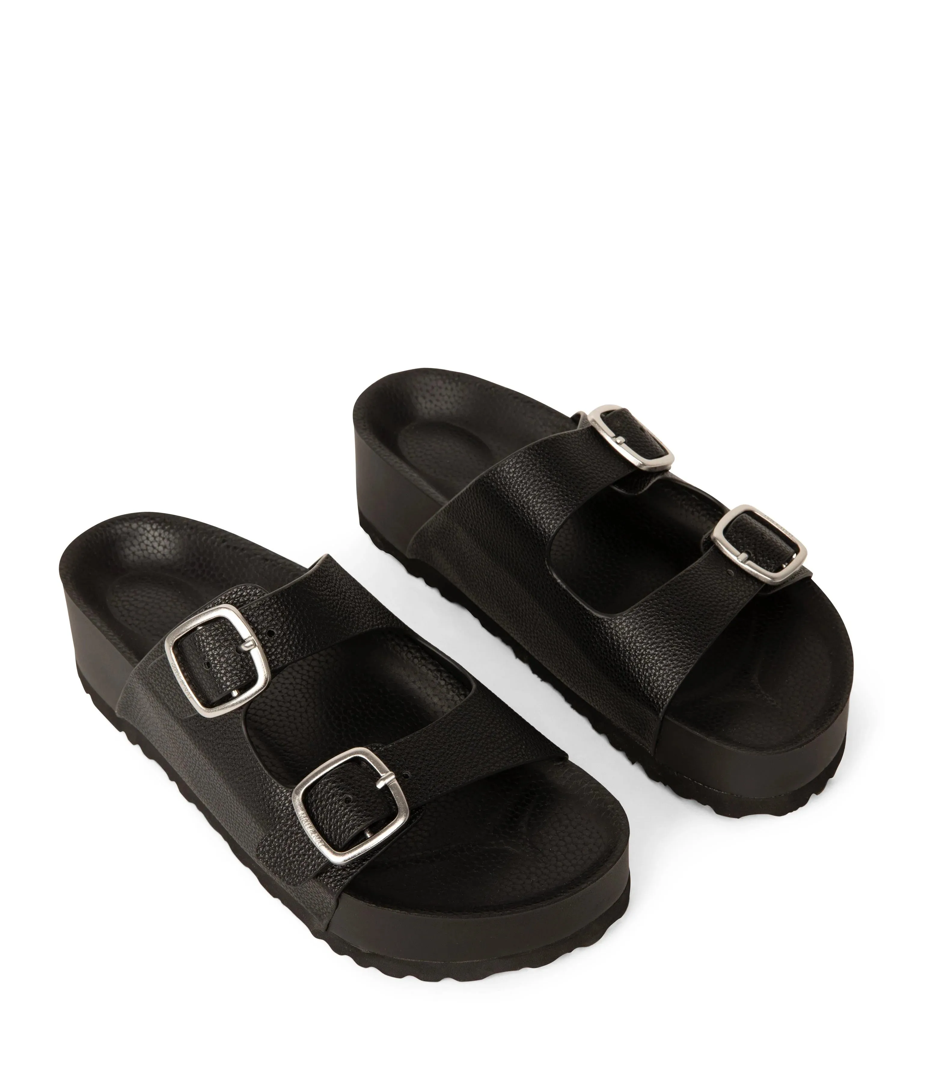Olaya Vegan Sandal Black