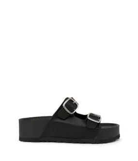 Olaya Vegan Sandal Black
