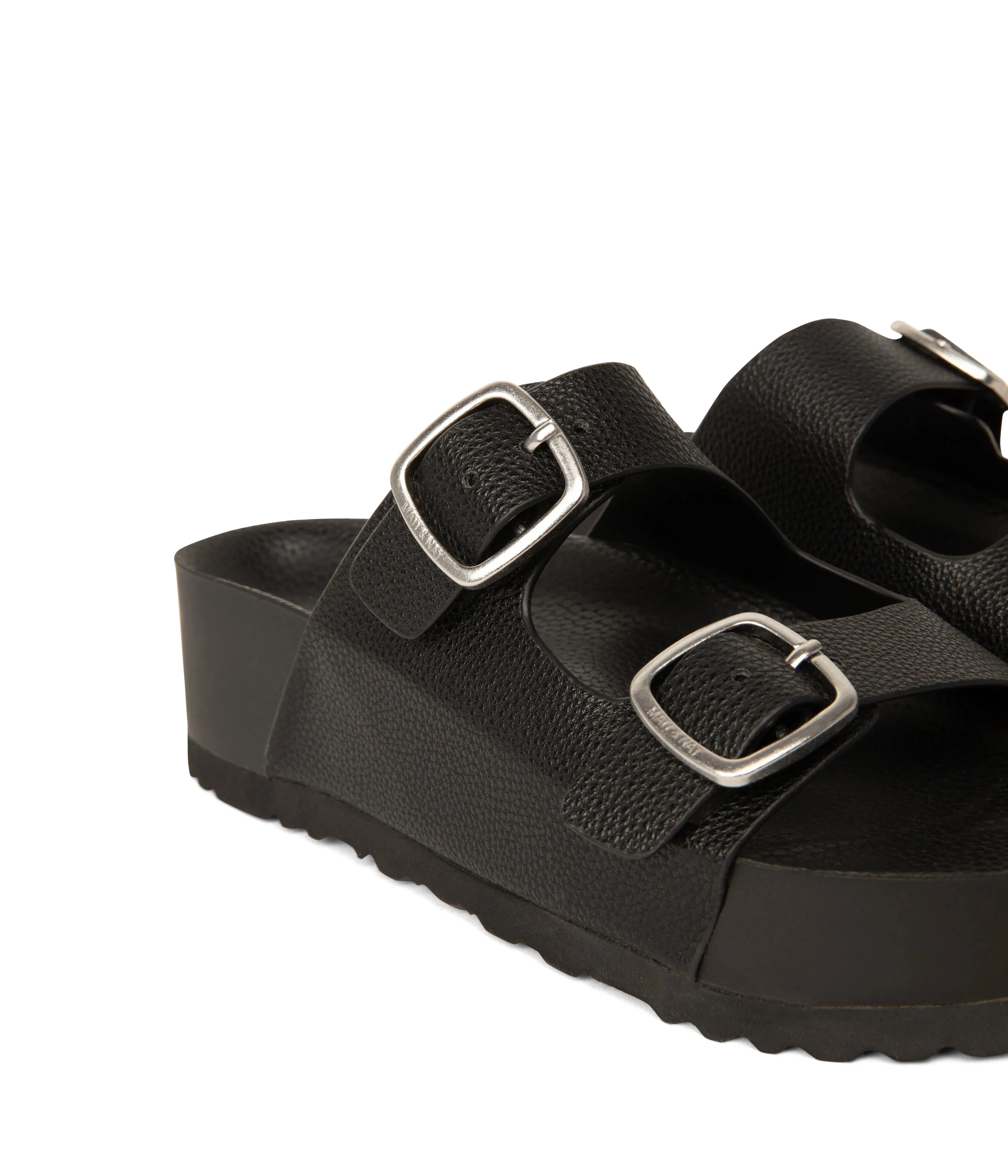 Olaya Vegan Sandal Black