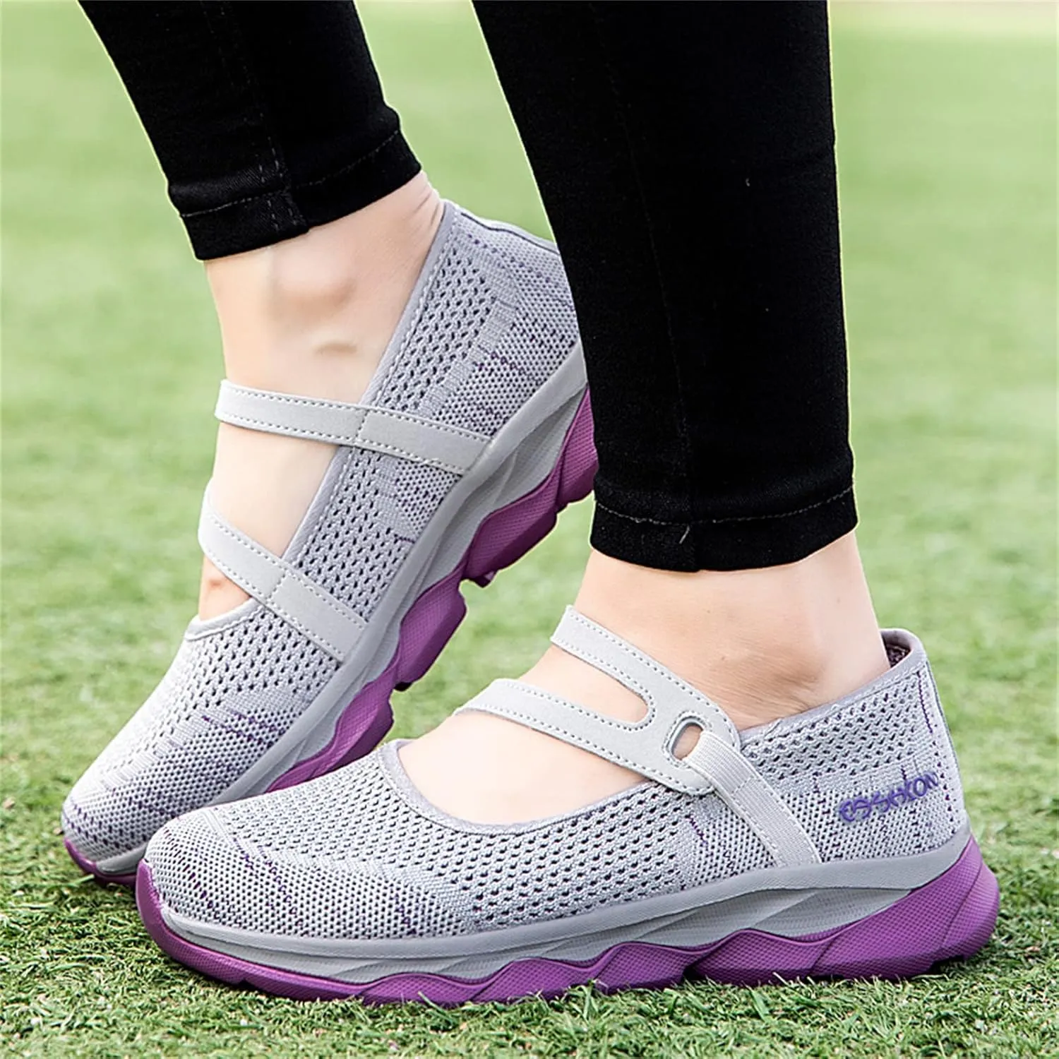Orthopedic Diabetic Shoes for Women Slip On Walking Sneakers with Arch Support Comfortable Casual Loafers Plantar Fasciitis Foot Pain Relief