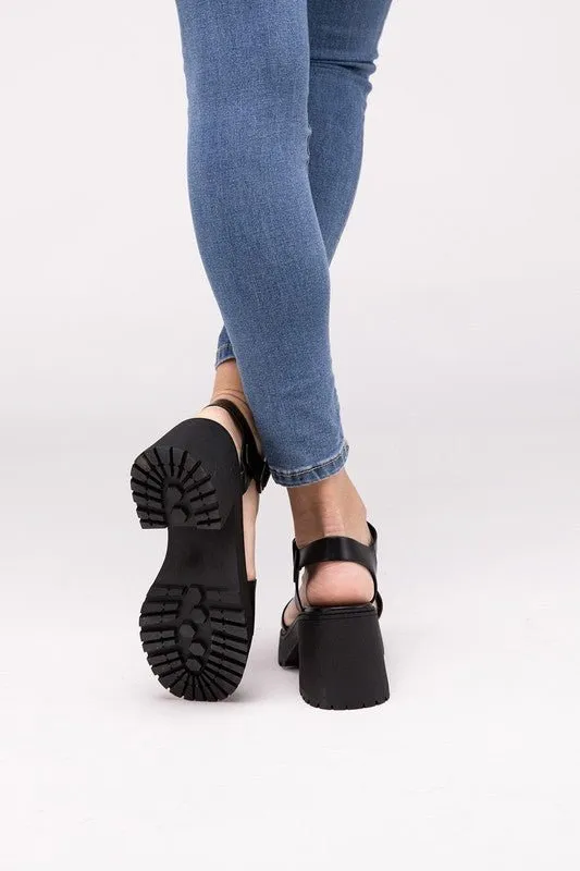 Platform Heel Sandals